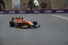 В Баку стартовала практическая сессия автогонок в классе GP2 (ФОТО)