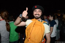 Chris Brown performs in Baku as part of F1 Grand Prix (PHOTO)