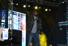 Chris Brown performs in Baku as part of F1 Grand Prix (PHOTO)
