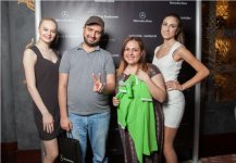 Льюис Хэмилтон на грандиозной вечеринке в Баку (ФОТО)