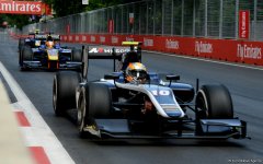 Итальянский пилот выиграл спринт серии GP2 в Баку (ФОТО)