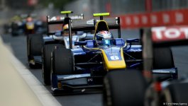 Итальянский пилот выиграл спринт серии GP2 в Баку (ФОТО)