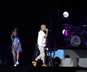 Pharell Williams performs in Baku as part of F1 Grand Prix (PHOTO)