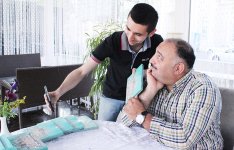 Бахрам Багирзаде провел автограф-сессию книги "Мечети Баку" (ФОТО)