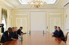 President Aliyev meets high-ranking US State Department official