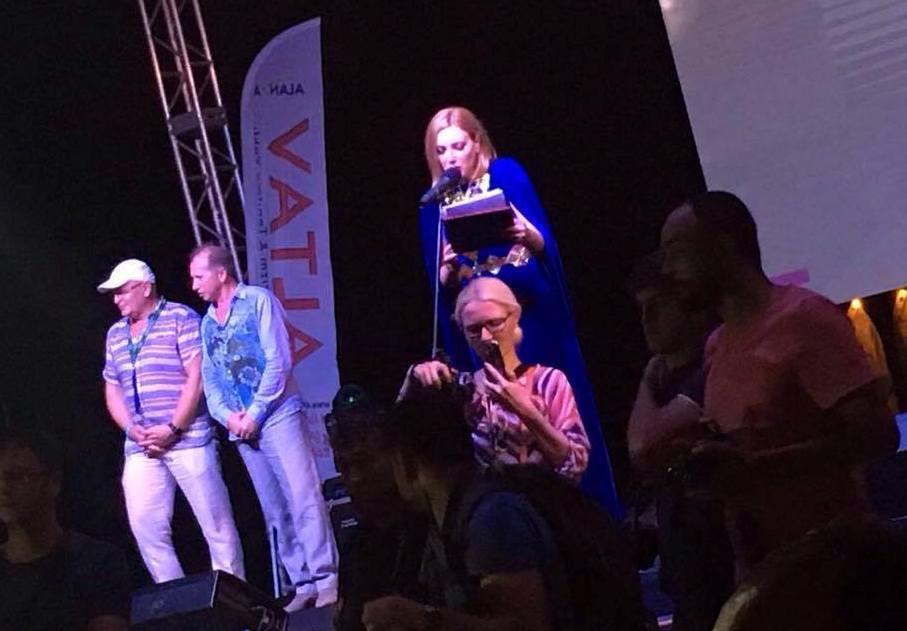 Летафет Алекберова в национальном платье открыла кинофестиваль "Хрустальный замок" в Турции (ФОТО)
