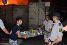 Big fire extinguished at car market in Baku (PHOTO/VIDEO)