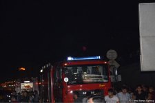 Big fire extinguished at car market in Baku (PHOTO/VIDEO)