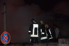 Big fire extinguished at car market in Baku (PHOTO/VIDEO)