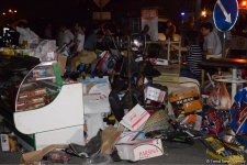 Big fire extinguished at car market in Baku (PHOTO/VIDEO)