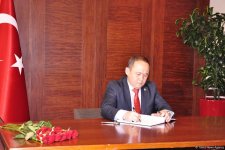 В посольстве Турции в Азербайджане открыта Книга памяти (ФОТО)
