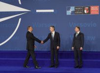Президент Азербайджана Ильхам Алиев принял участие в церемонии открытия саммита НАТО
