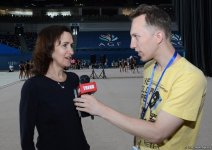 В Баку очень хорошие условия для подготовки к соревнованиям Кубка мира по художественной гимнастике - глава эстонской делегации (ФОТО)