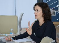 В Баку очень хорошие условия для подготовки к соревнованиям Кубка мира по художественной гимнастике - глава эстонской делегации (ФОТО)
