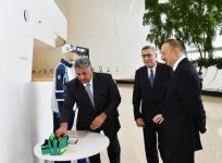 Azerbaijani president attends see-off ceremony for athletes competing at Rio Olympics (PHOTO)