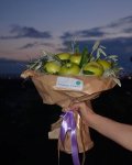 Удивительно вкусные букеты из фруктов и ягод Мехти Шарифа (ФОТО)