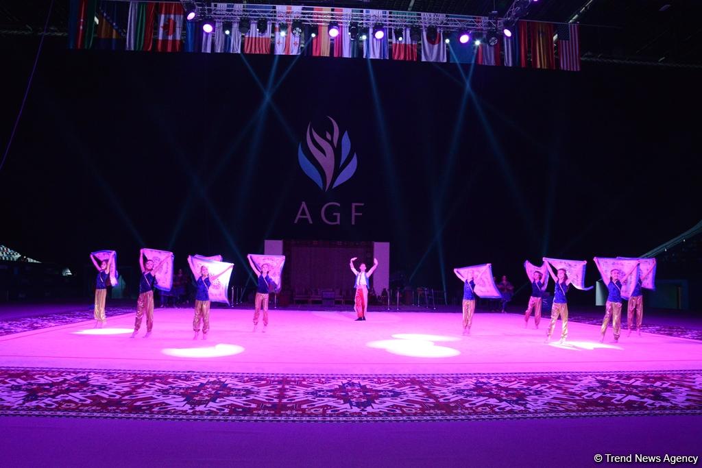 Dress rehearsal held in Baku for FIG World Cup Final in Rhythmic Gymnastics (PHOTO)