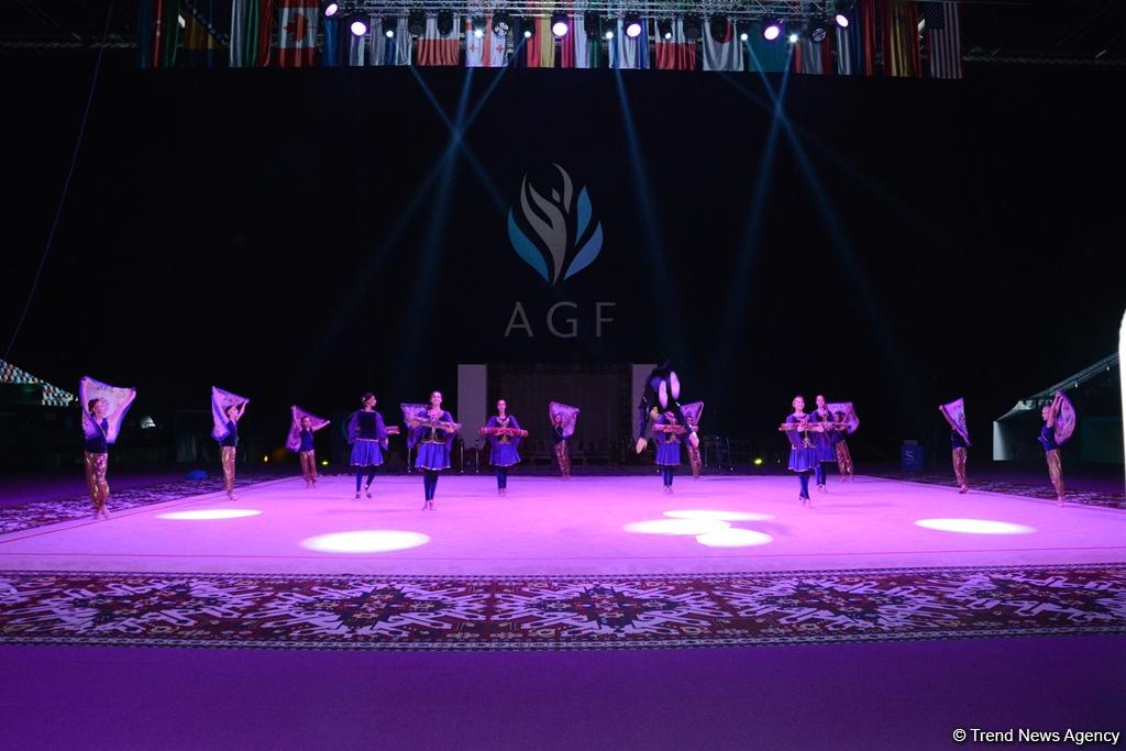 Dress rehearsal held in Baku for FIG World Cup Final in Rhythmic Gymnastics (PHOTO)