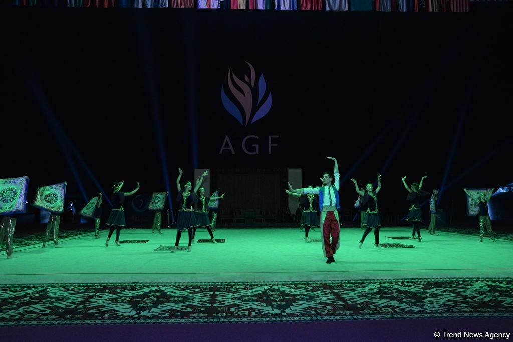 Dress rehearsal held in Baku for FIG World Cup Final in Rhythmic Gymnastics (PHOTO)