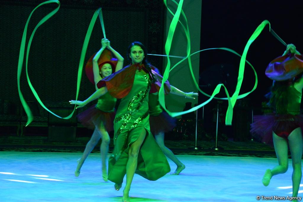 Dress rehearsal held in Baku for FIG World Cup Final in Rhythmic Gymnastics (PHOTO)