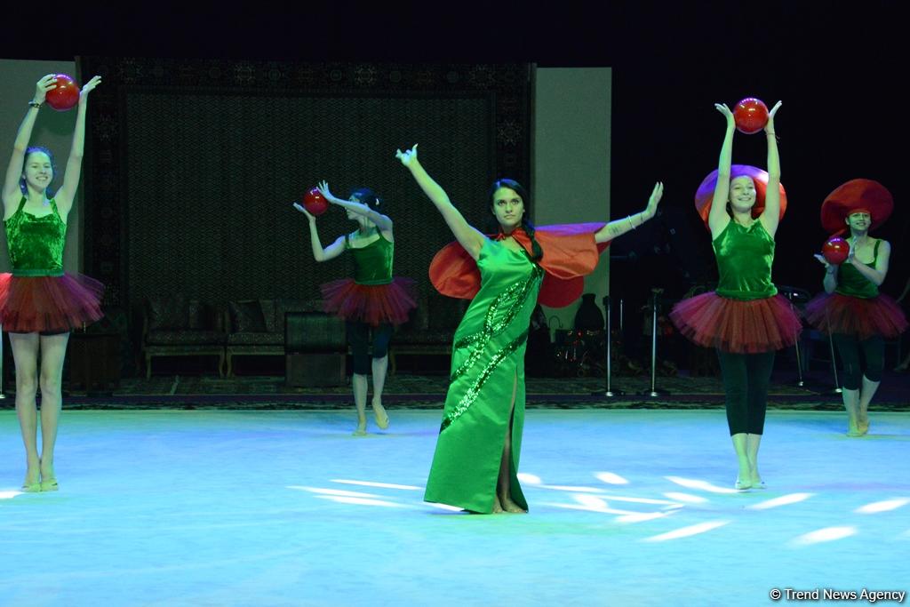 Dress rehearsal held in Baku for FIG World Cup Final in Rhythmic Gymnastics (PHOTO)