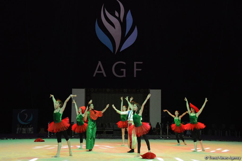 Dress rehearsal held in Baku for FIG World Cup Final in Rhythmic Gymnastics (PHOTO)