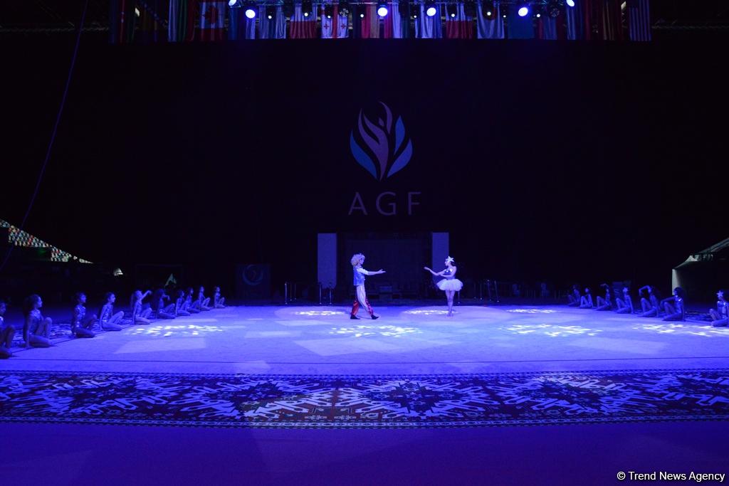 Dress rehearsal held in Baku for FIG World Cup Final in Rhythmic Gymnastics (PHOTO)
