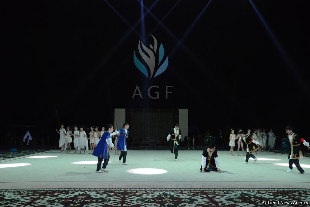 Dress rehearsal held in Baku for FIG World Cup Final in Rhythmic Gymnastics (PHOTO)