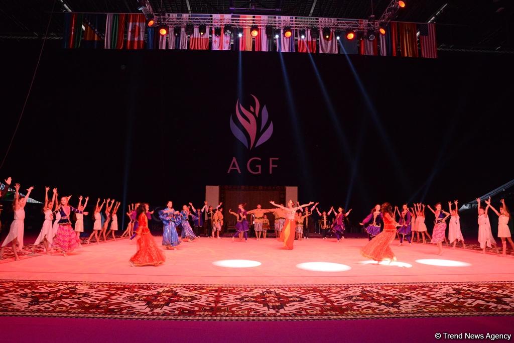 Dress rehearsal held in Baku for FIG World Cup Final in Rhythmic Gymnastics (PHOTO)