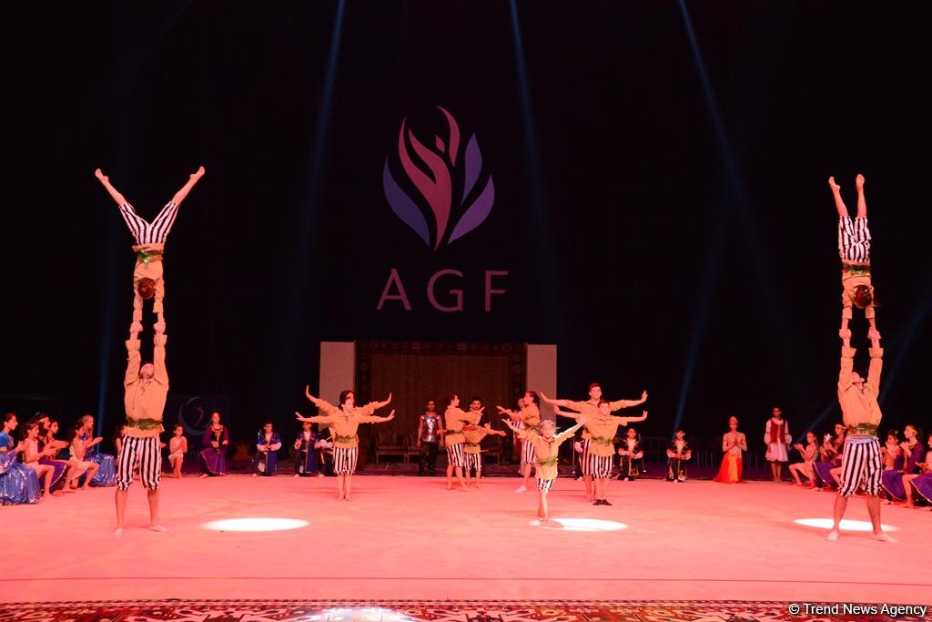 Dress rehearsal held in Baku for FIG World Cup Final in Rhythmic Gymnastics (PHOTO)