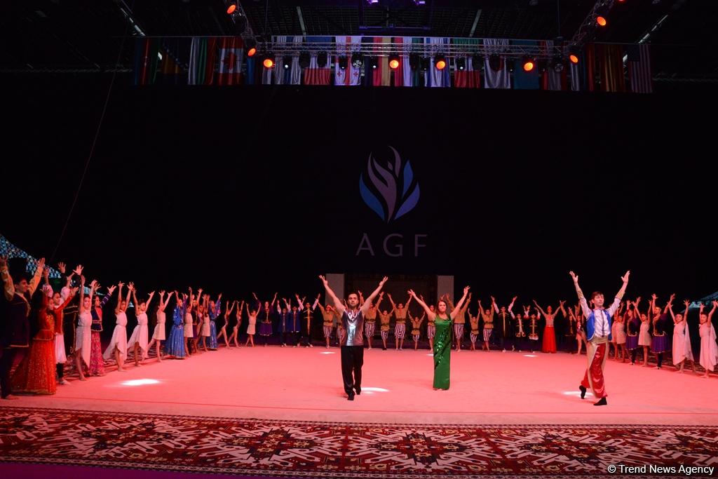 Dress rehearsal held in Baku for FIG World Cup Final in Rhythmic Gymnastics (PHOTO)