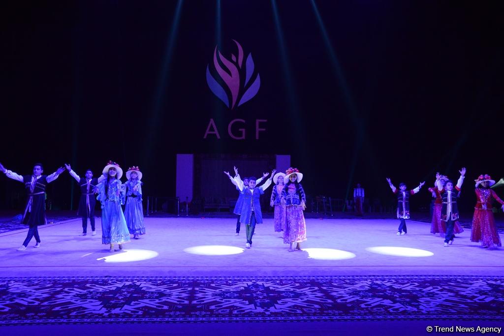 Dress rehearsal held in Baku for FIG World Cup Final in Rhythmic Gymnastics (PHOTO)