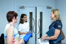 Teams getting accredited for FIG World Cup Final in Rhythmic Gymnastics in Baku (PHOTO)