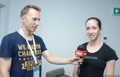 Соревнования в Баку всегда проходят на высочайшем уровне - израильская гимнастка