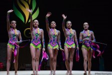 Азербайджанские гимнастки вышли в финал Кубка мира в выступлениях с лентами (ФОТО)