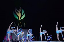 Азербайджанские гимнастки вышли в финал Кубка мира в выступлениях с лентами (ФОТО)