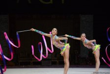 Азербайджанские гимнастки вышли в финал Кубка мира в выступлениях с лентами (ФОТО)