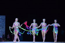 Азербайджанские гимнастки вышли в финал Кубка мира в выступлениях с лентами (ФОТО)