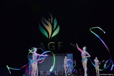 Азербайджанские гимнастки вышли в финал Кубка мира в выступлениях с лентами (ФОТО)