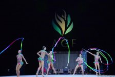 Азербайджанские гимнастки вышли в финал Кубка мира в выступлениях с лентами (ФОТО)