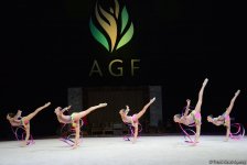Азербайджанские гимнастки вышли в финал Кубка мира в выступлениях с лентами (ФОТО)