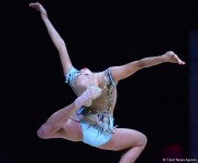 Первый день соревнований Кубка мира по художественной гимнастике в Баку (ФОТОРЕПОРТАЖ)