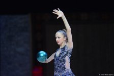 Стартовал первый день соревнований Кубка мира по художественной гимнастике в Баку (ФОТО)