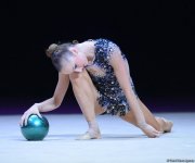 Стартовал первый день соревнований Кубка мира по художественной гимнастике в Баку (ФОТО)