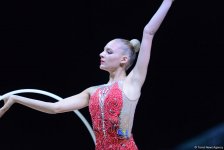 Стартовал первый день соревнований Кубка мира по художественной гимнастике в Баку (ФОТО)