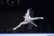 Стартовал первый день соревнований Кубка мира по художественной гимнастике в Баку (ФОТО)