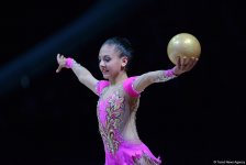Стартовал первый день соревнований Кубка мира по художественной гимнастике в Баку (ФОТО)