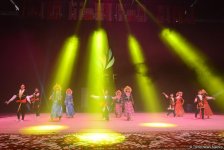 В Баку состоялась церемония открытия соревнований Кубка мира по художественной гимнастике (ФОТОРЕПОРТАЖ)