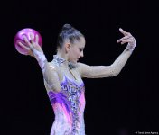 Первый день соревнований Кубка мира по художественной гимнастике в Баку (ФОТОРЕПОРТАЖ)
