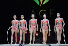 Групповые выступления на Кубке мира по художественной гимнастике в Баку (ФОТОРЕПОРТАЖ)